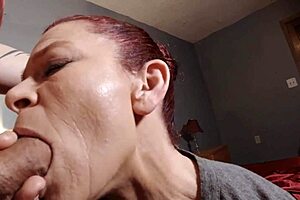 i'm throating my neighbor's wife in this rough session