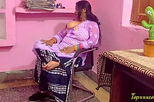 Indian Bitch Endures Rough Sex In The Office Backroom, With Painful Fucking And Blowjob.