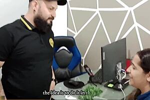 woman gives oral to boss to keep job