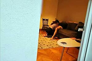 step mom watches me with husband