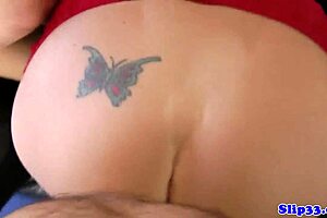 Young UK Babe Sucks Old Man's Cock