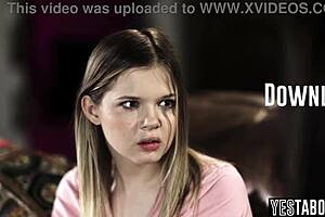 Innocent teen lesbian gets fucked by pastor's MILF wife!