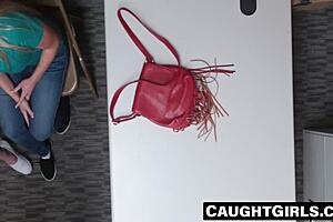redhead teen and busty milf get screwed by security for shoplifting.