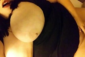 Sexy milf with big boobs masturbates in this casual story.