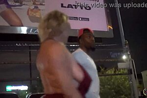 Cameron Skye gets even hornier as Rome Major bangs her big ass and pussy in public