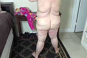 Big Juicy Fat Ass Busty White Girl Maid In Sexy Booty Shorts Flashing Her Hot Milf Wet Pussy Close Up And Getting Hardcore Missionary Fucking Fingering And Accidental Creampie Black Cum In Woman Pussy