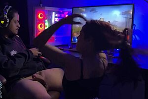 wife competing against spider-man game