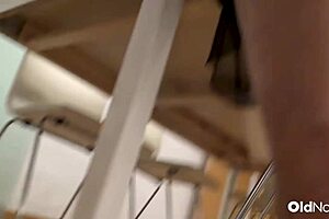 Milf tries intense anal fisting.