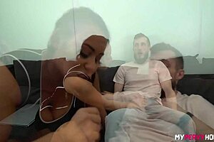 Carmela Clutch Uses Big Tits To Land Stepaunt Job