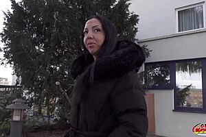 german scout inked cougar sara deluxe deepthroats big cock