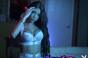 Does petite Veronica Rodriguez rip her clothes to reveal big tits?