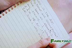 Turning this virgin teen stepsis into a woman with each thrust, voyeur watching 😏