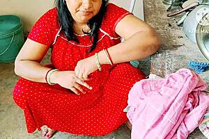 Mommy Bends Over for Neighbor's Monster Cock