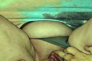 Sexy Wife In Sundress Upskirt.