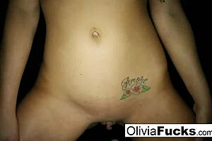 i watch super sexy olivia austin tease her big tits in the shower