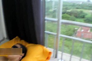 i tricked my horny stepmom into fucking me blindfolded.