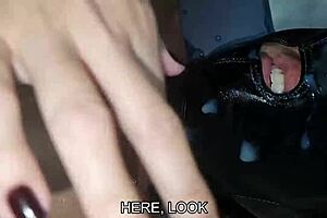 Chubby housewife confesses with english subtitles