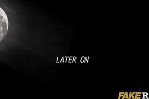 busty milf with bodyguard