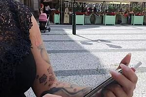 Tourist Spots Pornstar Dominno On Street And Fucks Her Big Tits And Ass In Hotel! He Does Deepthroat Cowgirl Riding And Anal Fingering Quickie!