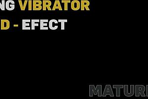 Czech Cougar Uses Living Vibrator For Shaved Pussy Pleasure