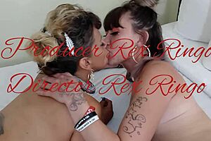 i conducted an after-scenes interview with serenity love and lisa foxxx, featuring latina and asian milfs