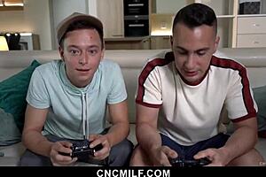 lucky guys got two stepmothers to fuck anytime they want