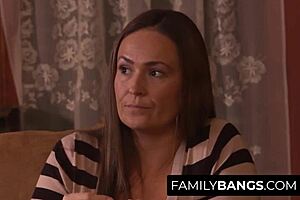 Frustrated Milf's Forbidden Lesbian Orgasm With Daughter