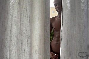 redhead amateur milf gets double penetration from black lover with big cock. she takes creampie in big ass and pussy while husband watches.