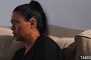 stepmom comforts scared stepdaughter and stepson 😊