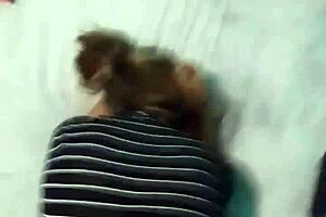 Pov doggystyle webcam sex with emo latina milf on big bed