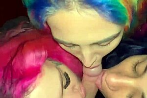 Girls Surprise Guy And Suck Him Off On Boat!