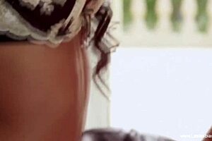 Carla's Tongue Arouses My Pussy in Glamorous Experience.