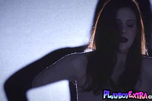 Redhead Mature Maitland Ward Baxter's Naked Striptease Art