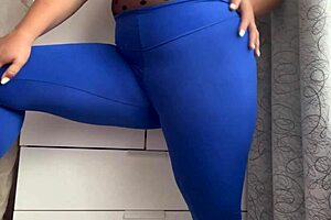 hot stepmom stretching leads to orgasm and masturbation