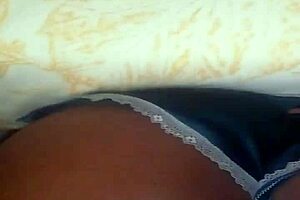 The ebony milf bends over for some homemade doggystyle