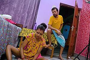 Desi Malik Deepthroats Big Cock in Bent Over Hardcore Sex with Servant