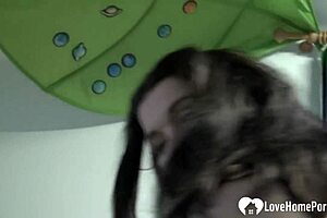 Sexy Mature Brunette Pleasures Her Hairless Pussy With Passionate Fingering