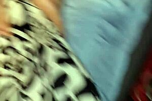 Filling Big White Ass With Cream