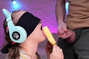 i am brave my friend tricked me with ice cream i was not at a loss the game of taste did not go according to plan