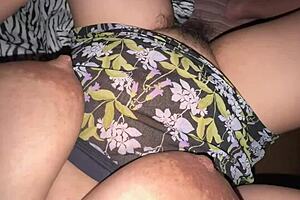 Can This Hot Indian Aunty Tease With Big Tits And Hairy Pussy Like A Muscular Goddess?