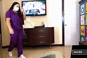 Big titty nurse deepthroats BBC 😍