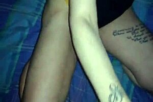 this bitch sucks dick like a pro with her big black cock skills