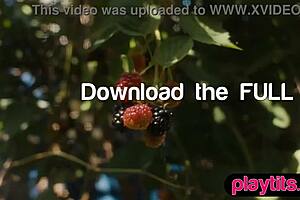 Feeling excited, petite arab milf stripteases outdoors