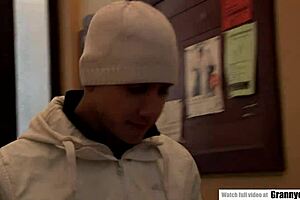 Hairy Granny Pussy Banged Hard!