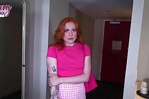 Babysitter Strawberry Fields WAS PROMOTED by Seth Brogan with CREAMPIE in lingerie!