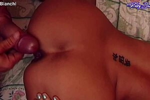 Fantastic milf with natural tits and open ass