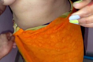 Housewife in casting scenario with landlord