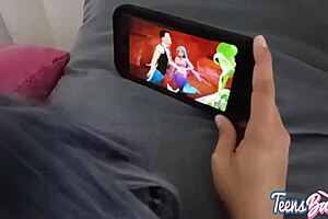 Innocent Latina Girlfriend Emotionally Begs For Assfucking As Birthday Gift