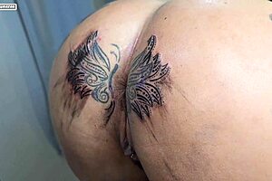 modifying my tattoo around the ass made it bigger than before