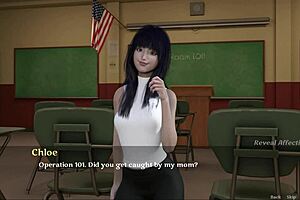 Mommy says, 'Fuck my ass with that big cock.'